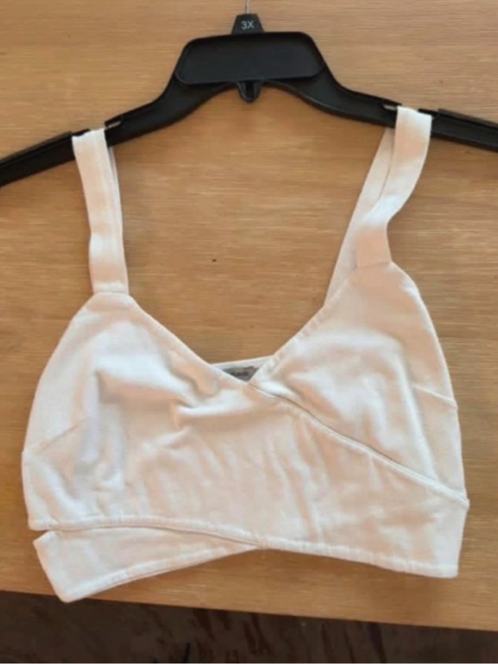 Women's Soft Cotton Crop Top - White